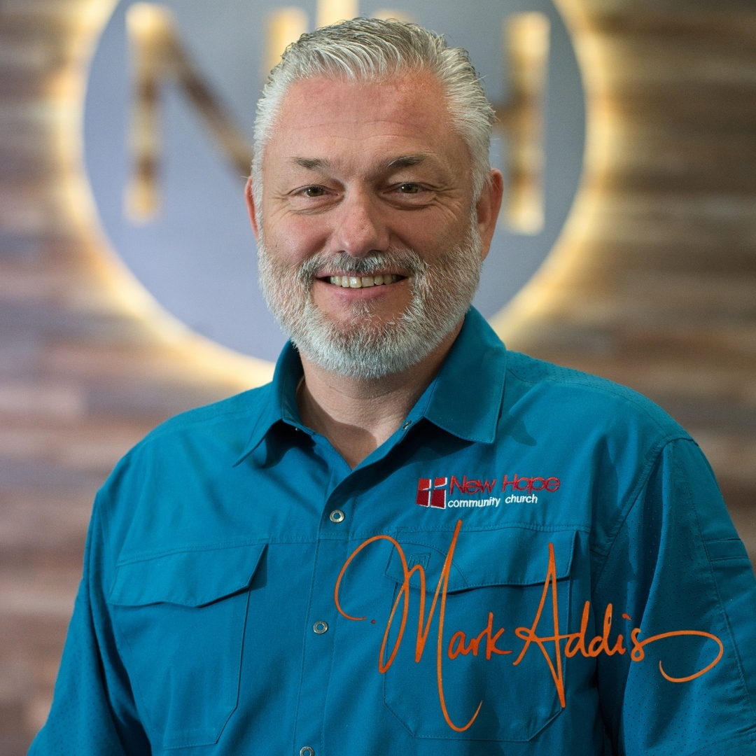 Pastor Mark Addis welcomes Global Leadership Summit attendees at New Hope Community Church in Clovis, CA