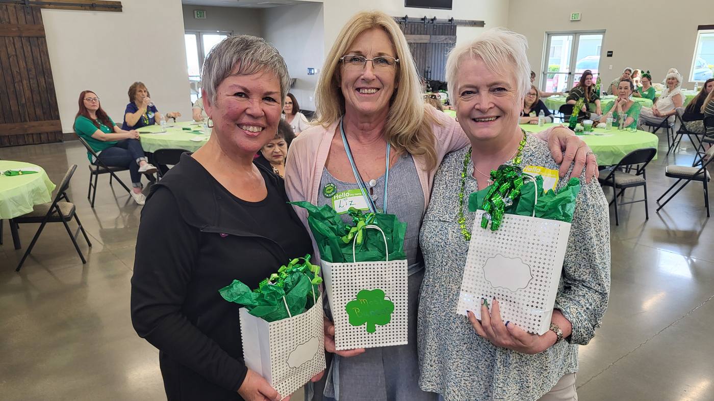Women together at a New Hope women's ministry gathering