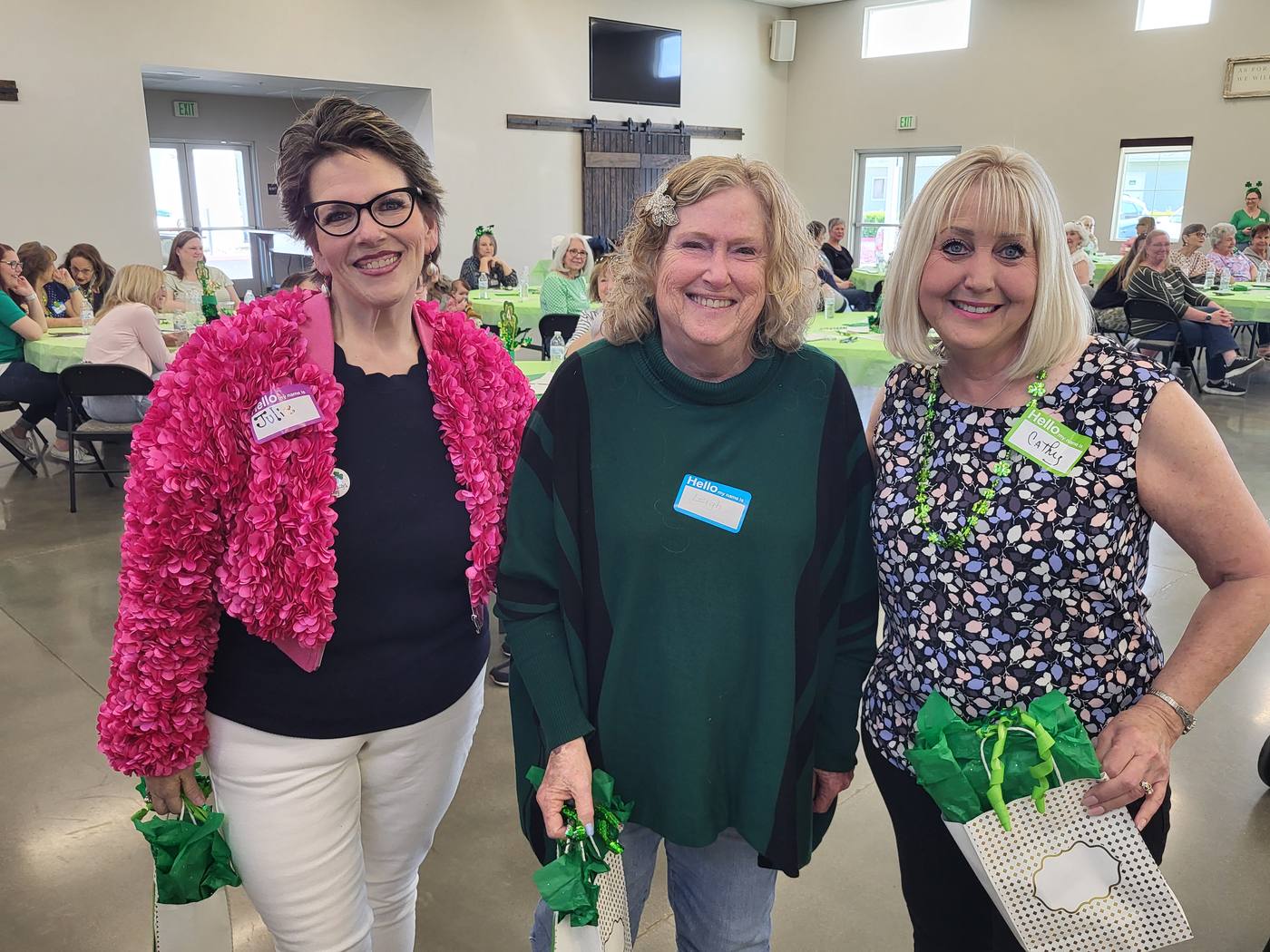 New Hope women in community at a bunco gathering