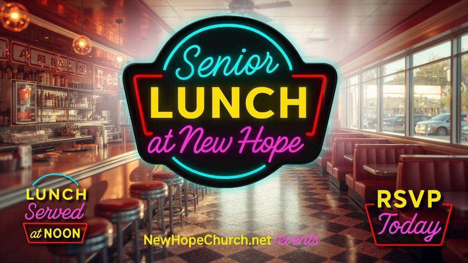 Senior Luncheon promotional graphic