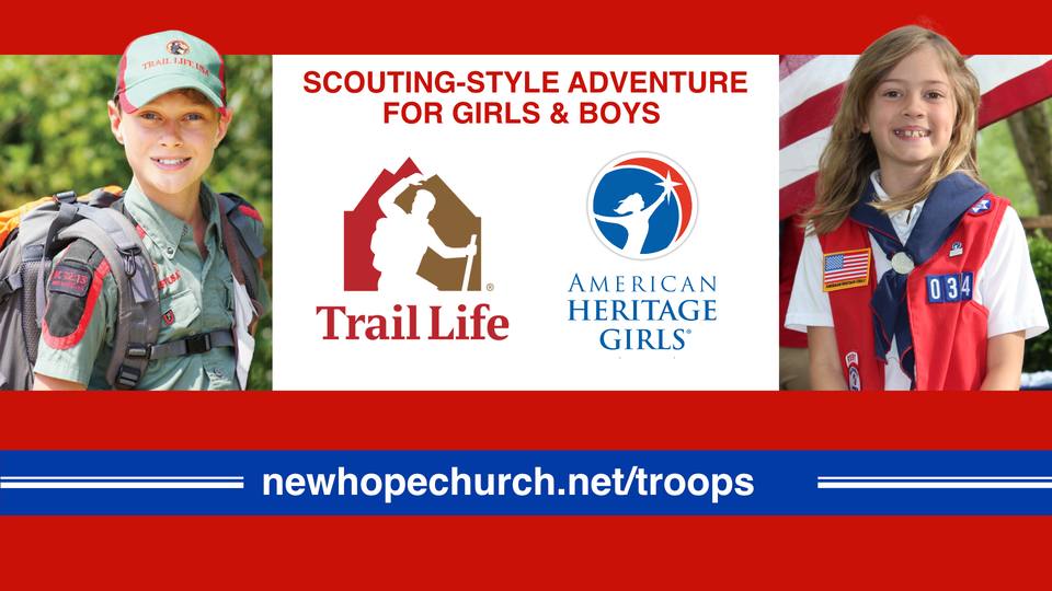 Trail Life / American Heritage Girls promotional graphic
