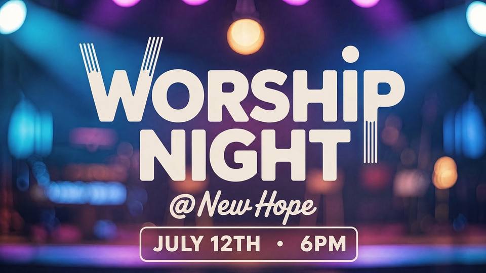 Worship Night promotional graphic