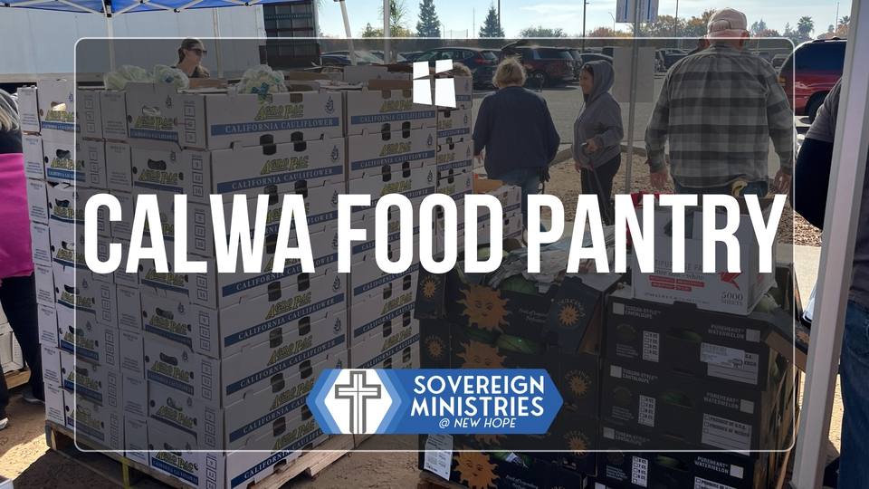 Calwa Food Pantry promotional graphic