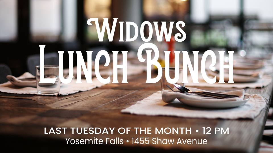 Widow's Lunch Bunch monthly gathering