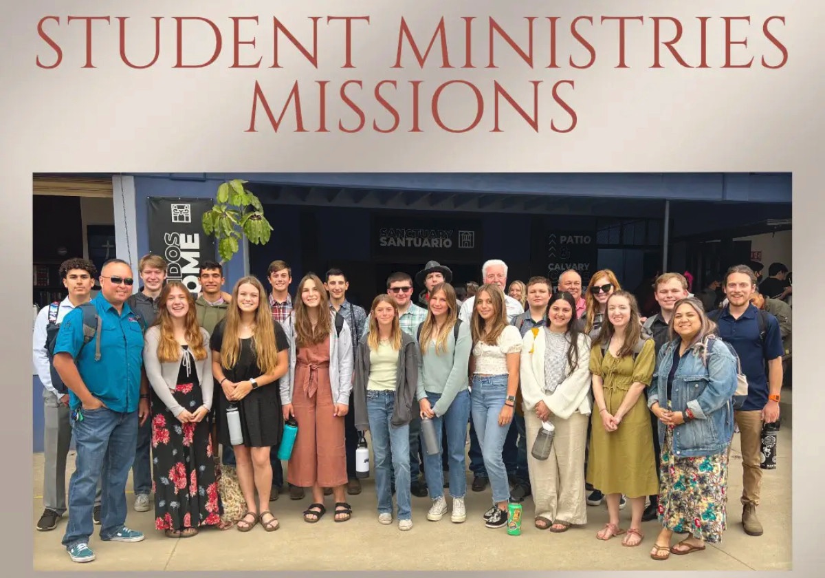 New Hope students on the annual Mexico mission trip