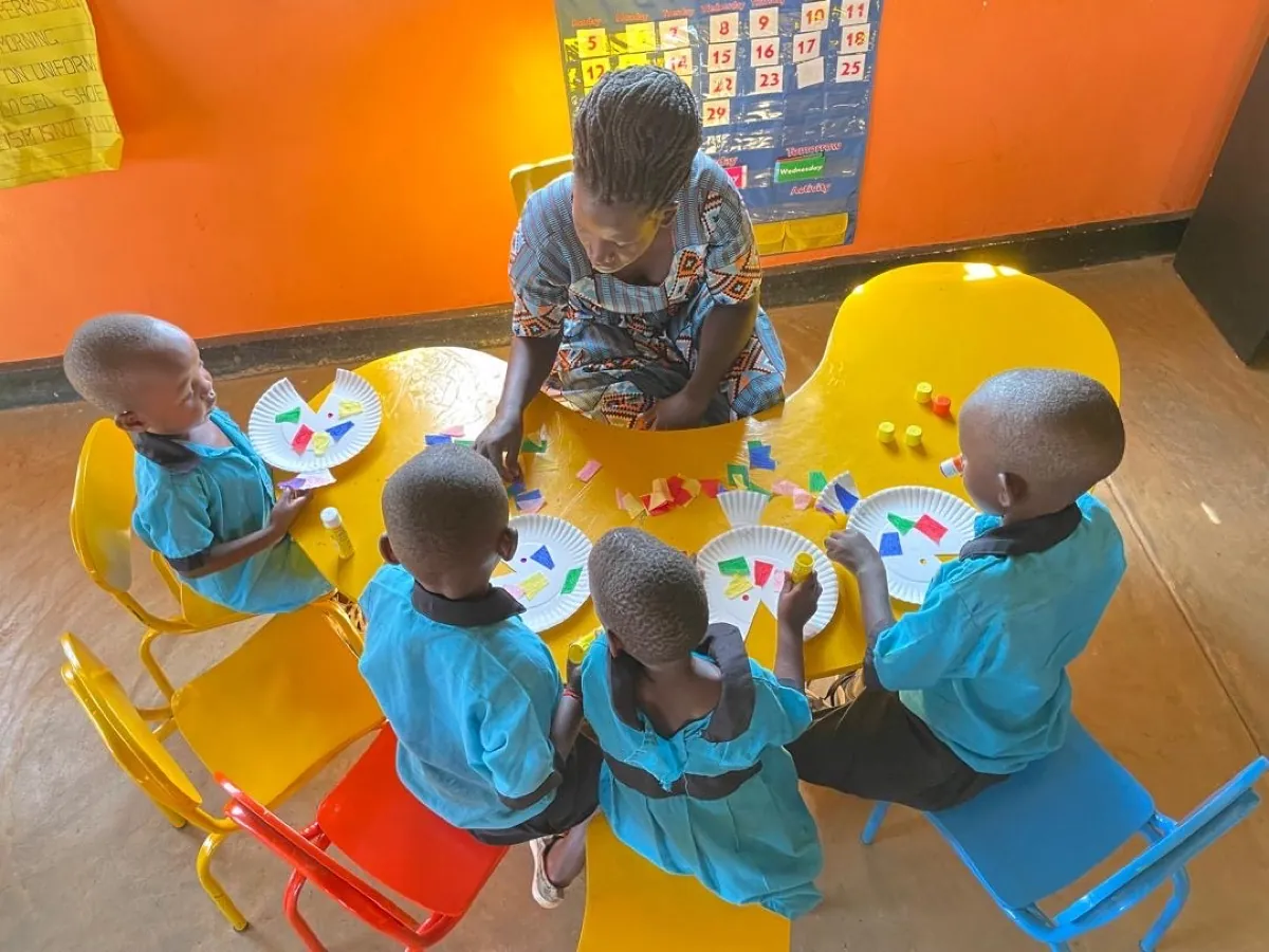 New Hope's short-term mission team serving in Uganda in 2024