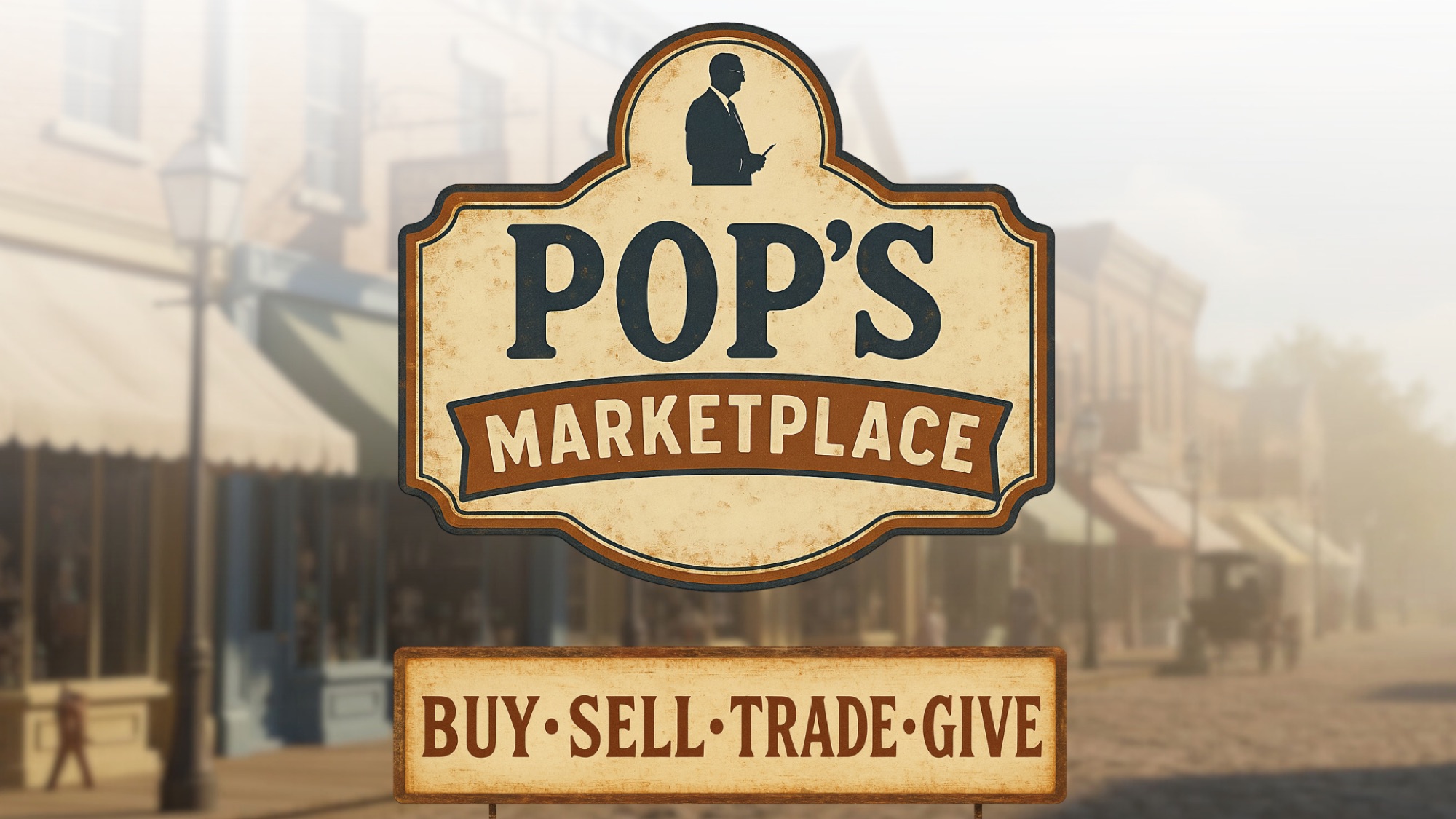 Pop's Marketplace graphic
