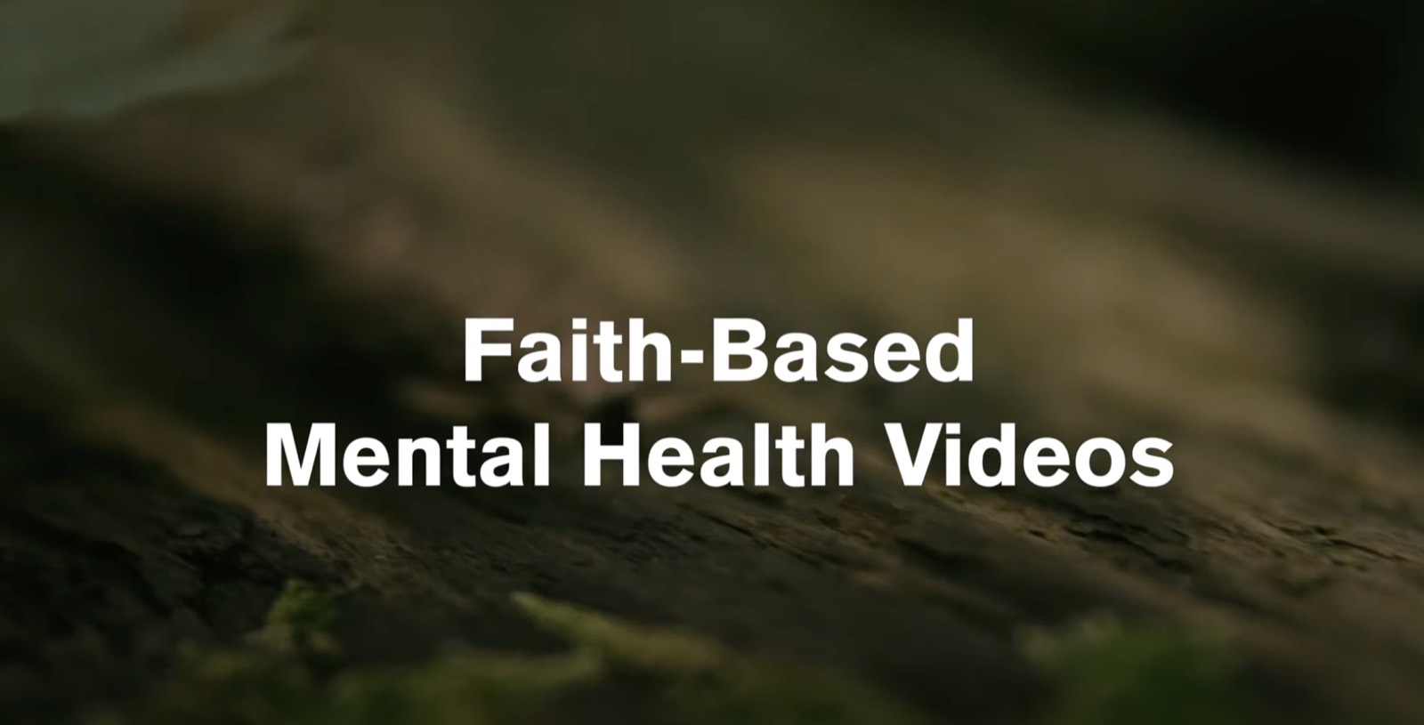 RightNow Media mental health resources