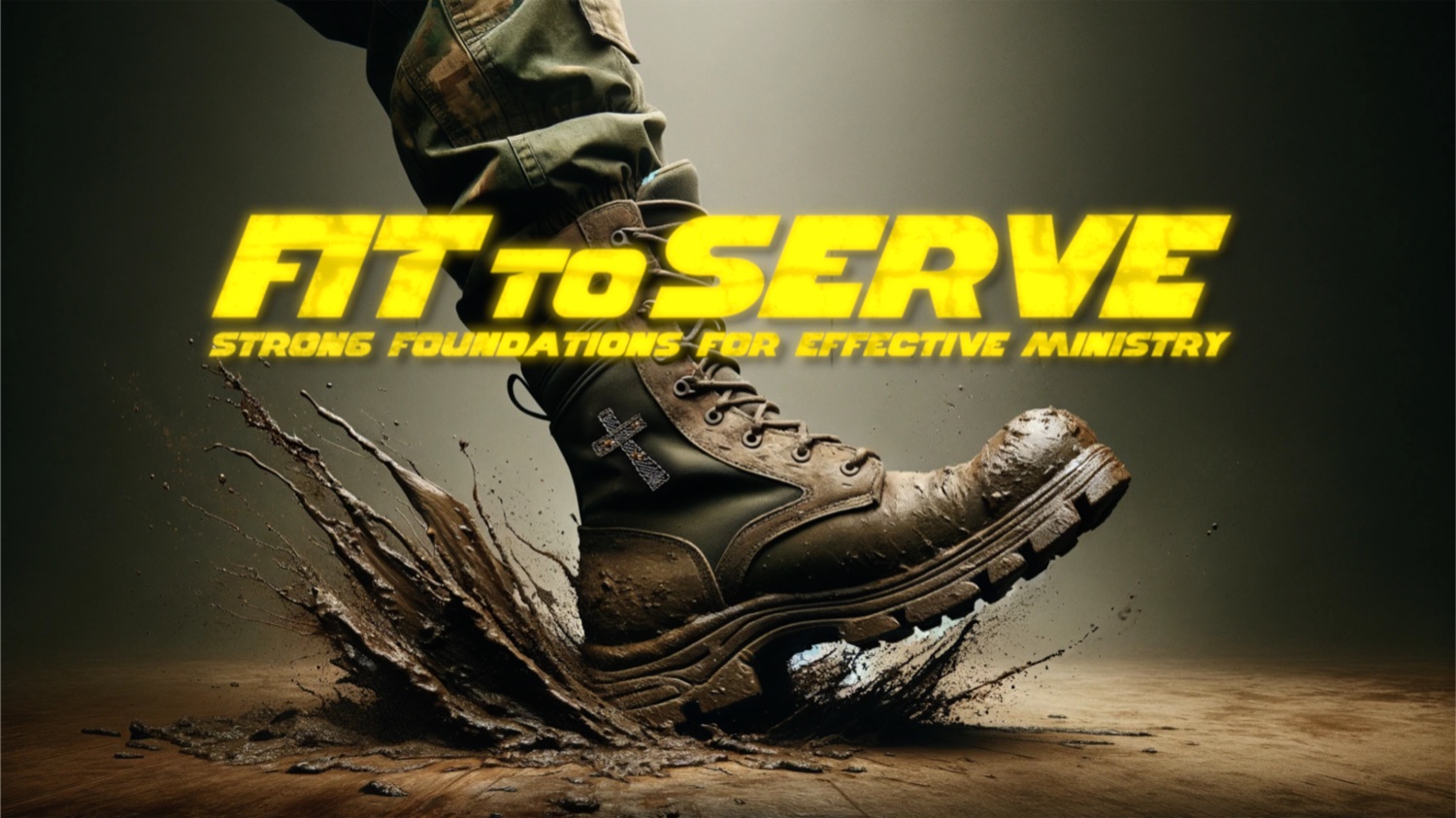 Fit to Serve 2024 sermon series artwork at New Hope Community Church