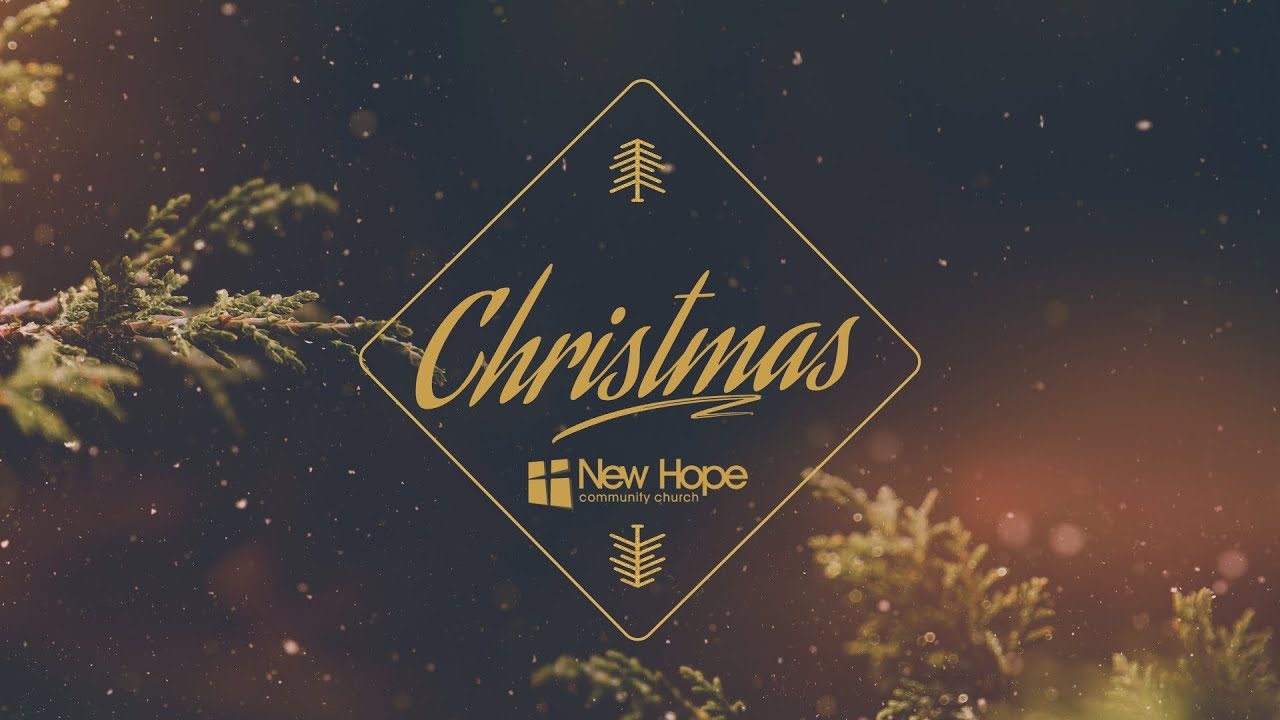 New Hope at Christmas 2023 sermon series artwork at New Hope Community Church