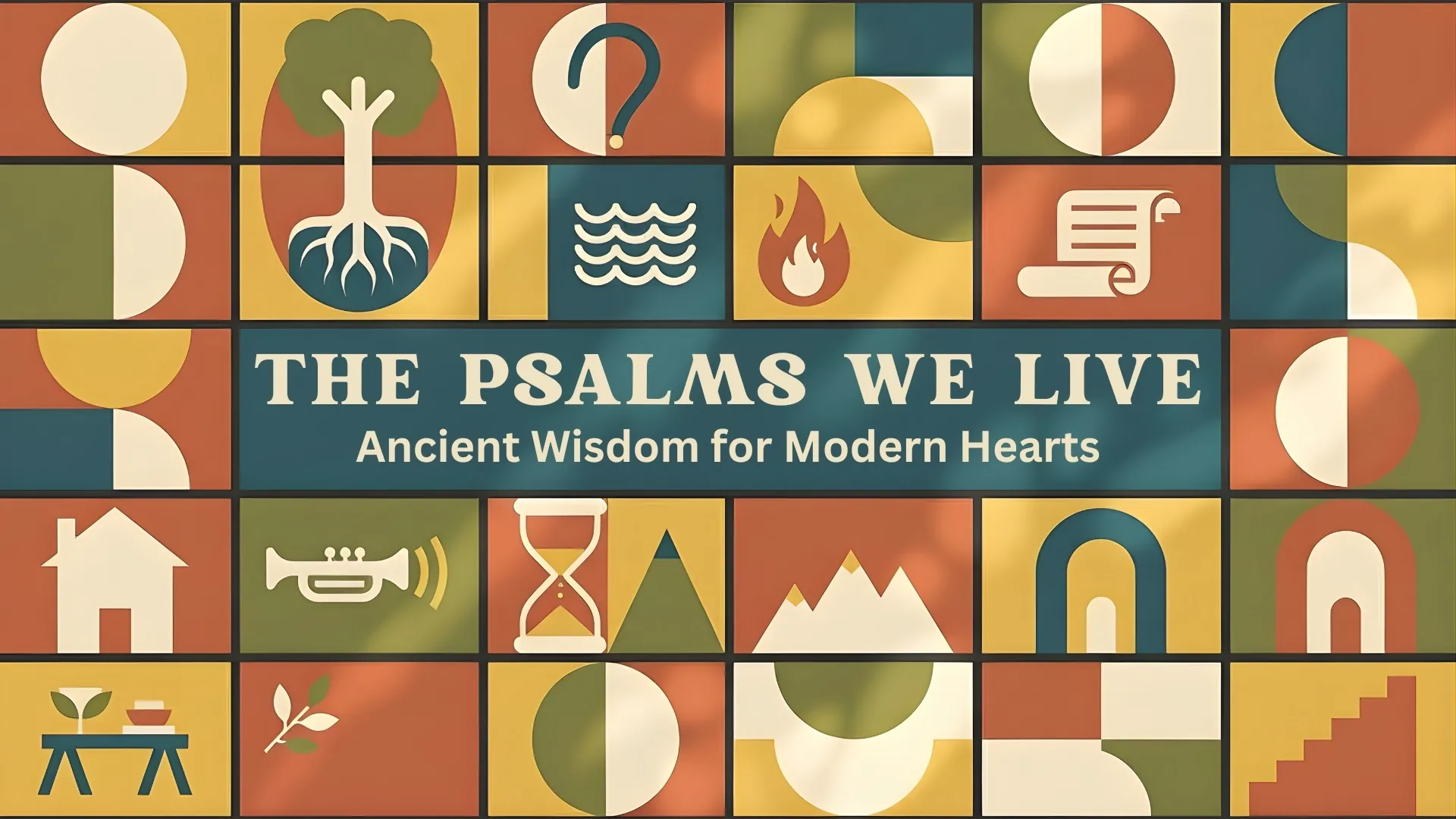 The Psalms We Live sermon series cover art