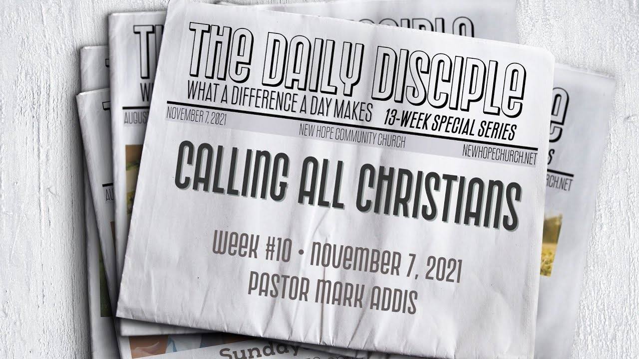 Calling All Christians