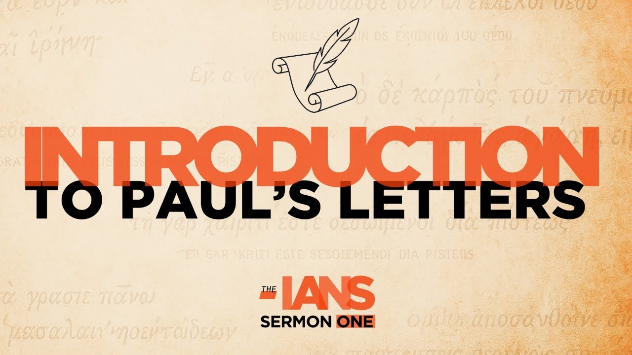 Introduction to Paul's Letters