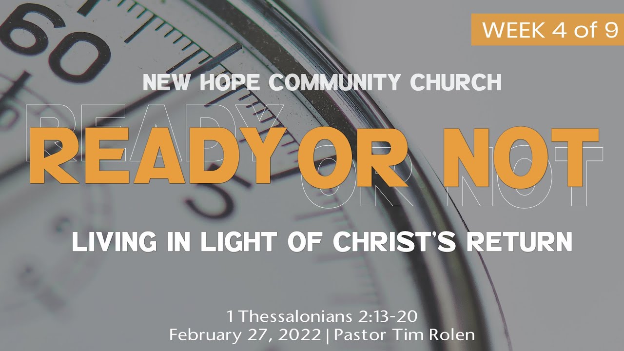 1 Thessalonians 2:13-20