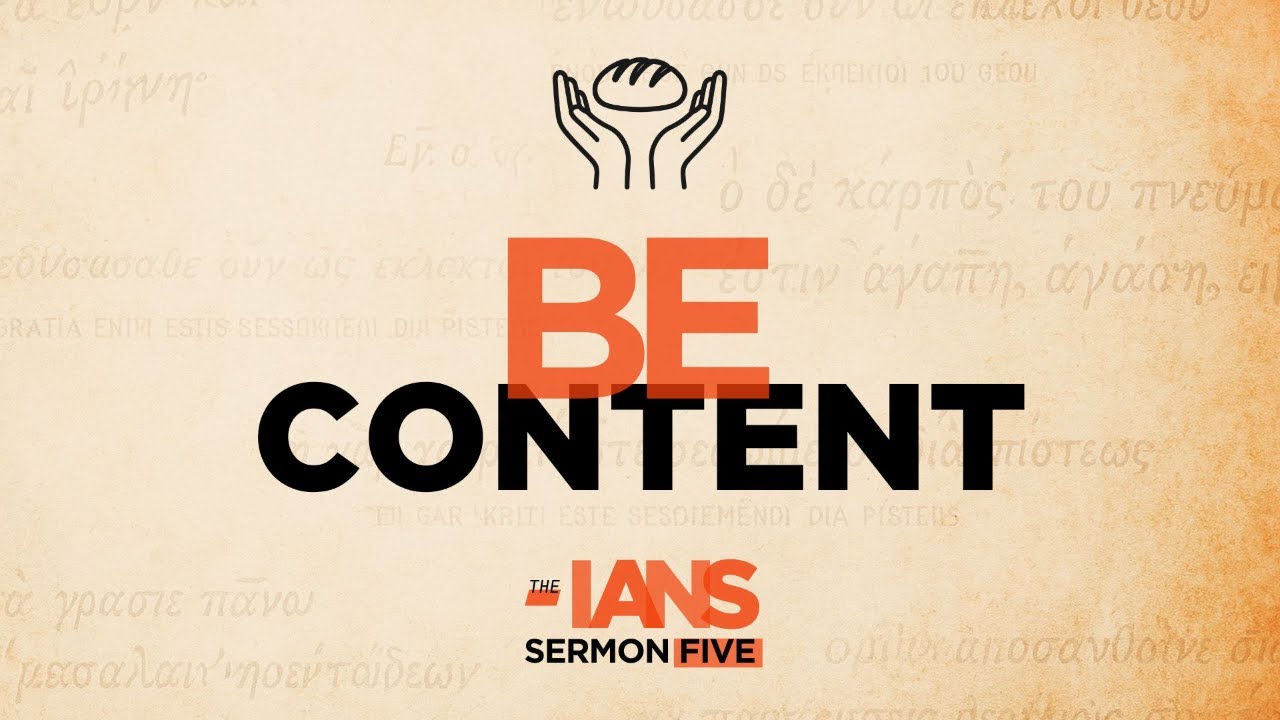 Be Content (Phil 4:10-20)