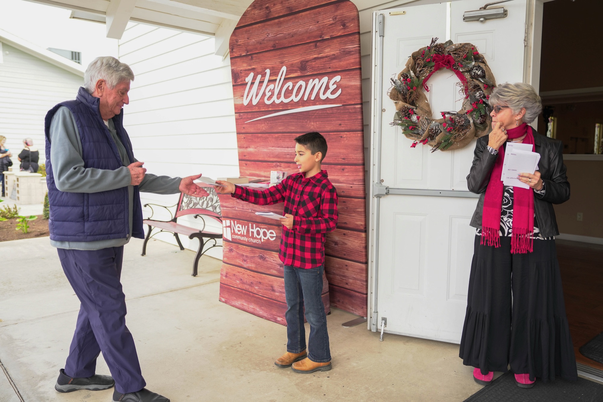 Christmas décor on display at New Hope