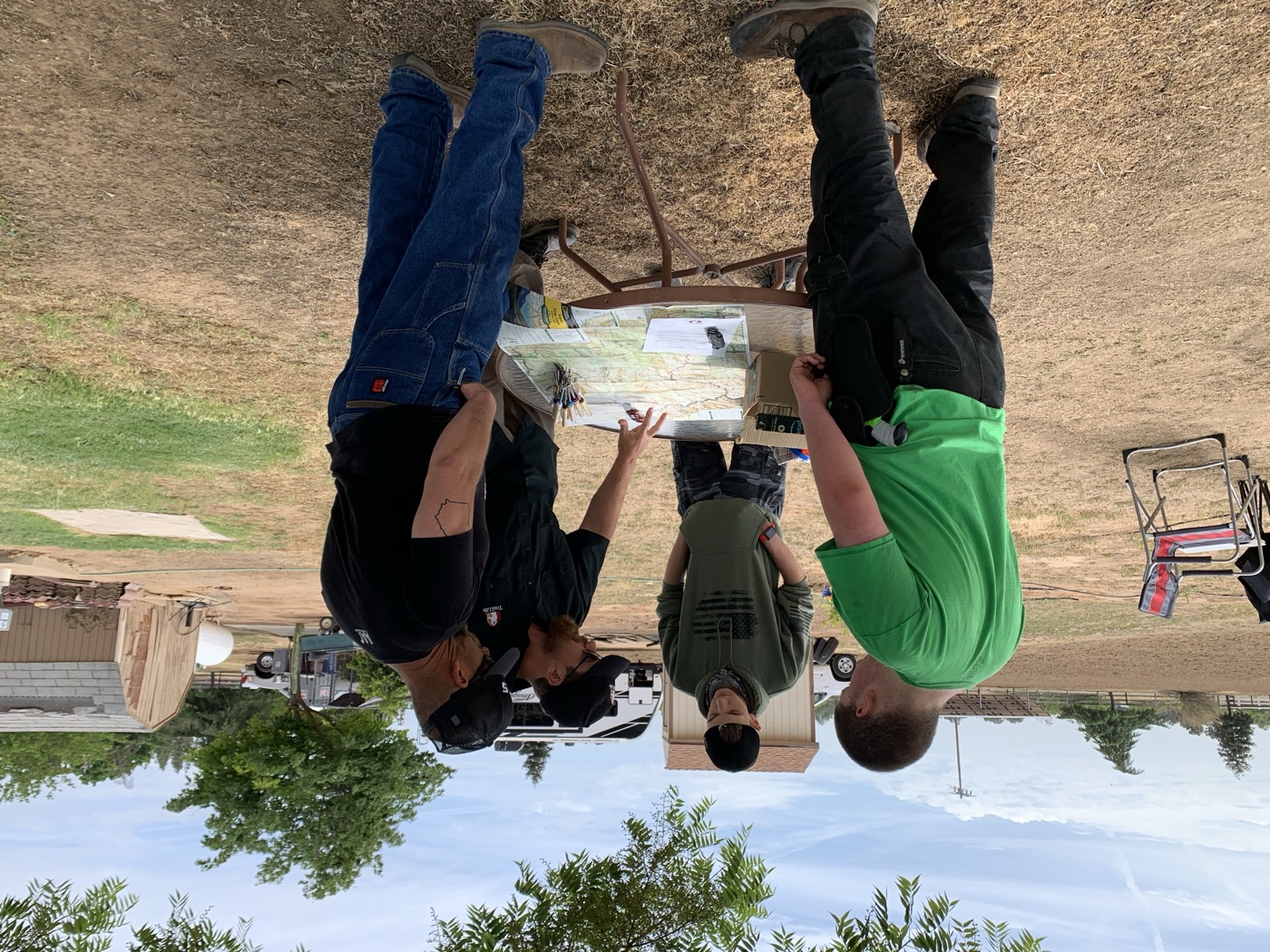 Trail Life Troop CA-4620 boys at an event with troop leaders